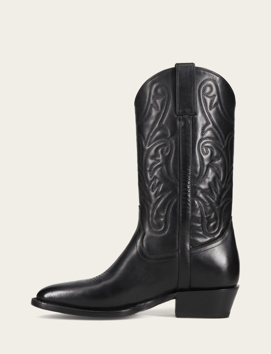 Men's Black Bruce Pull On Tall Boots Frye