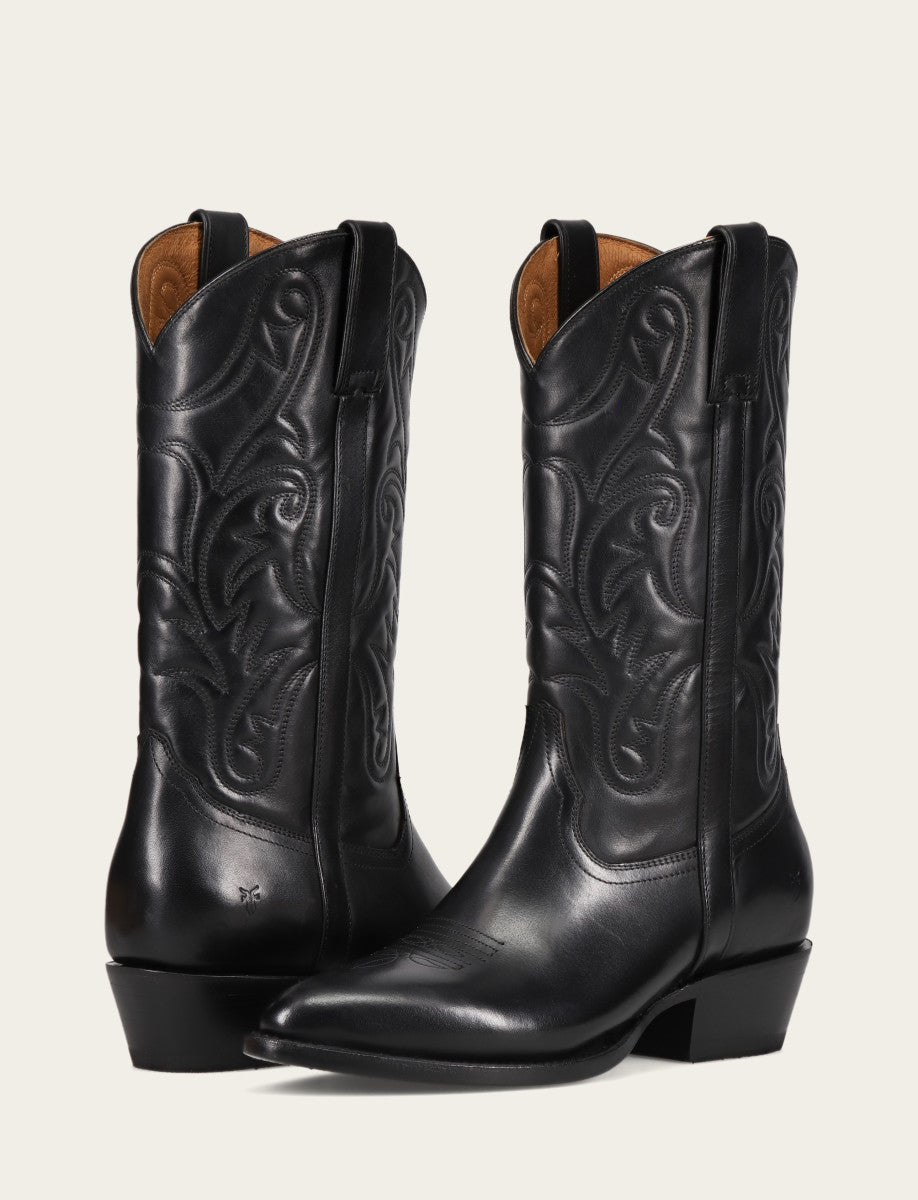 Men's Black Bruce Pull On Tall Boots Frye