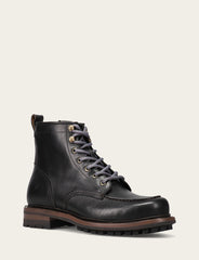 Men's Black Hudson Workboot Lug Frye Discount