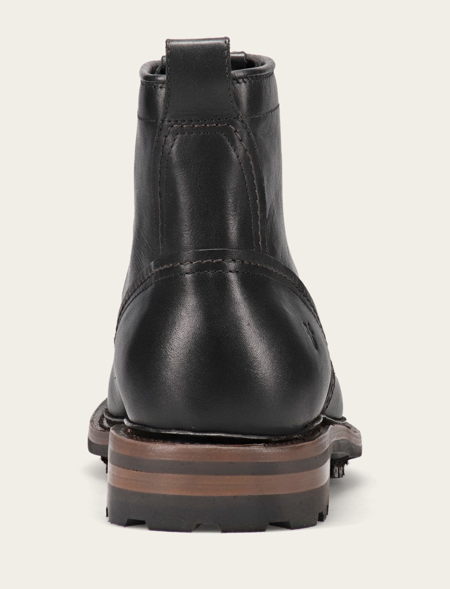 Men's Black Hudson Workboot Lug Frye Discount