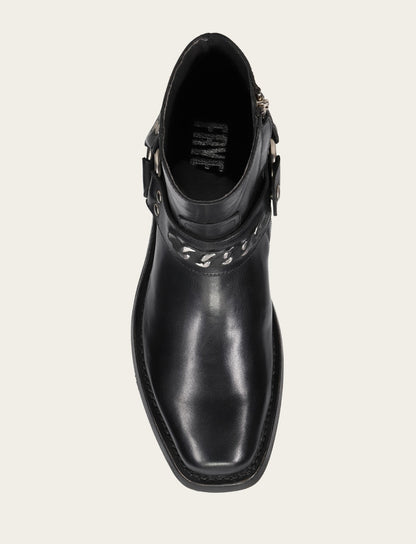 Men's Black Conway Chain Harness Boot Frye On sale