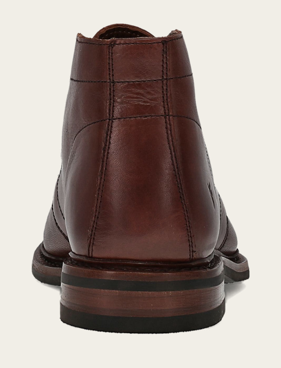 Men’s Brown Oiled Leather Paul Chukka Boots Frye us