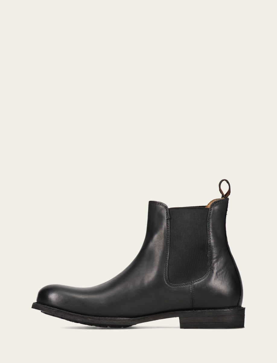 Men's Black Tyler Flex Chelsea Boots Frye Discount