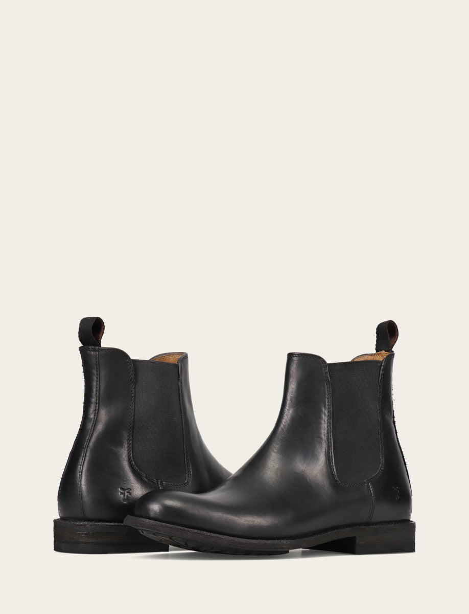 Men's Black Tyler Flex Chelsea Boots Frye Discount