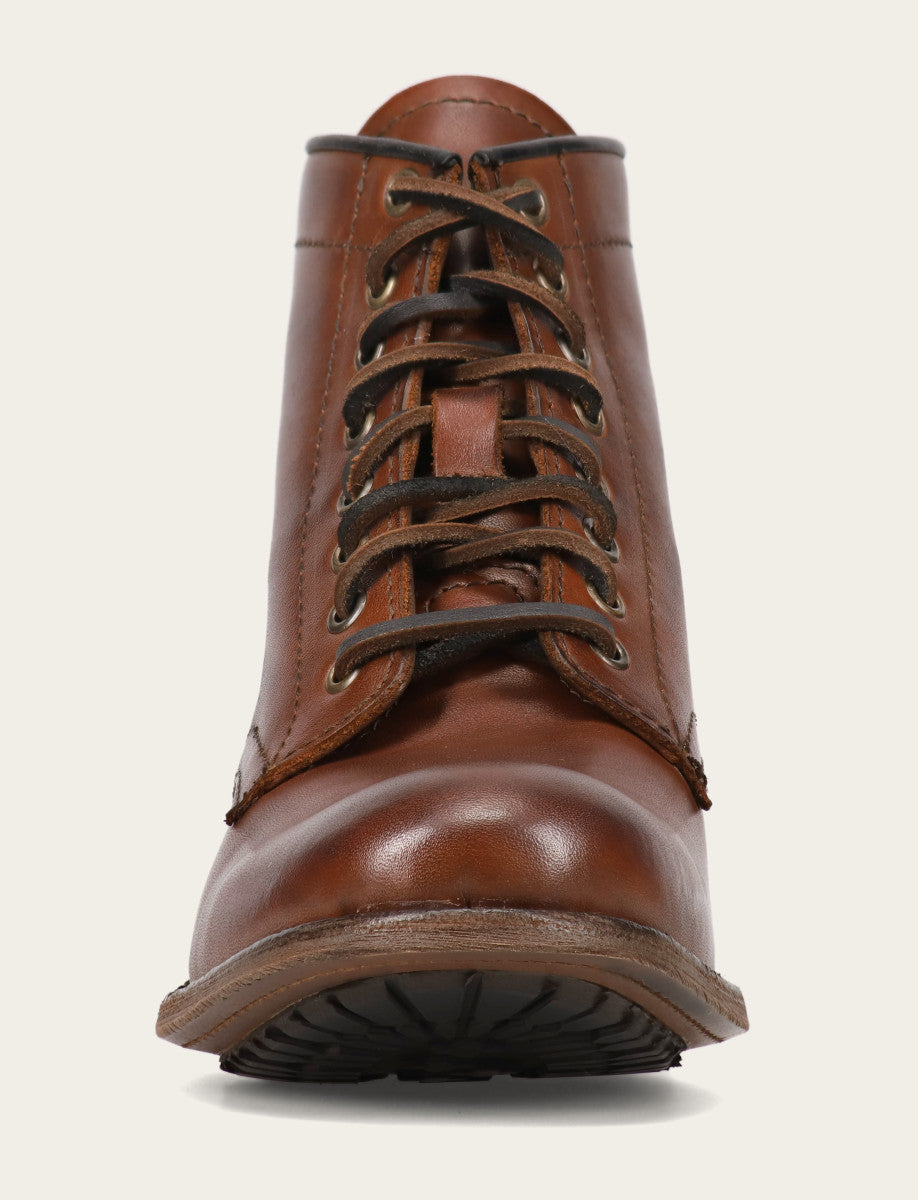 Men's Cognac Tyler Flex Lace Up Boots Frye On sale