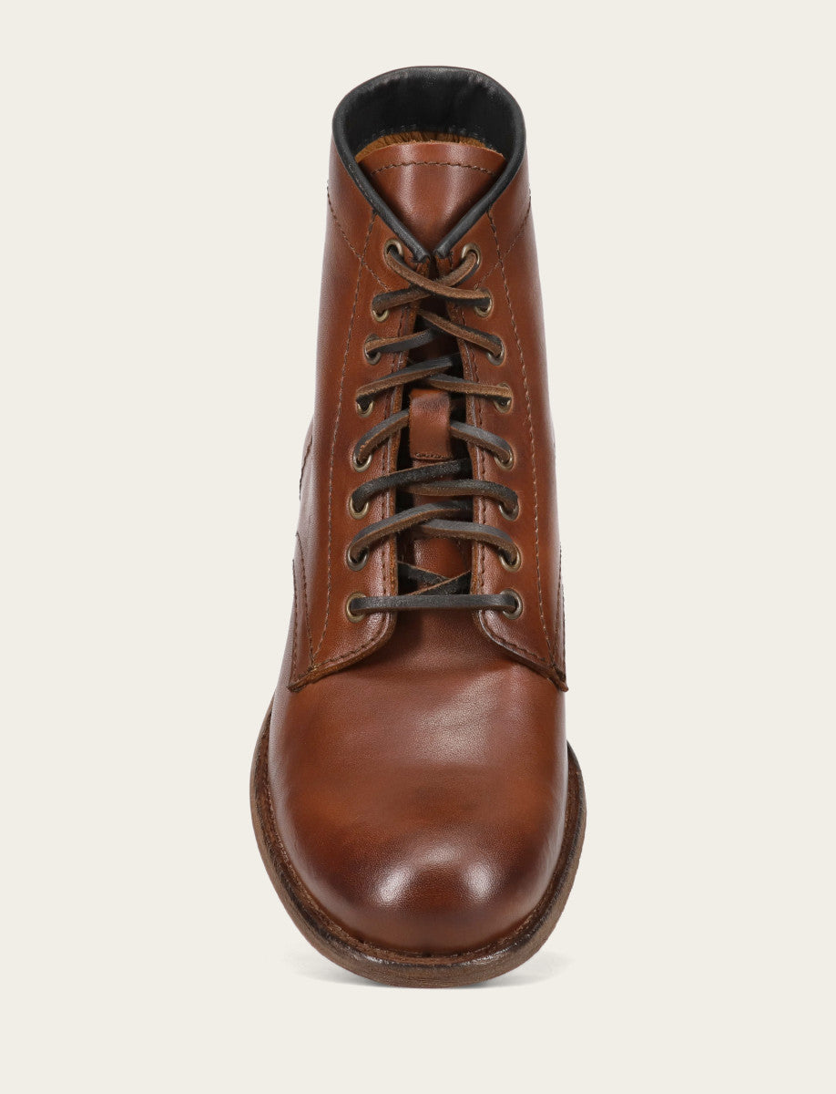 Men's Cognac Tyler Flex Lace Up Boots Frye On sale