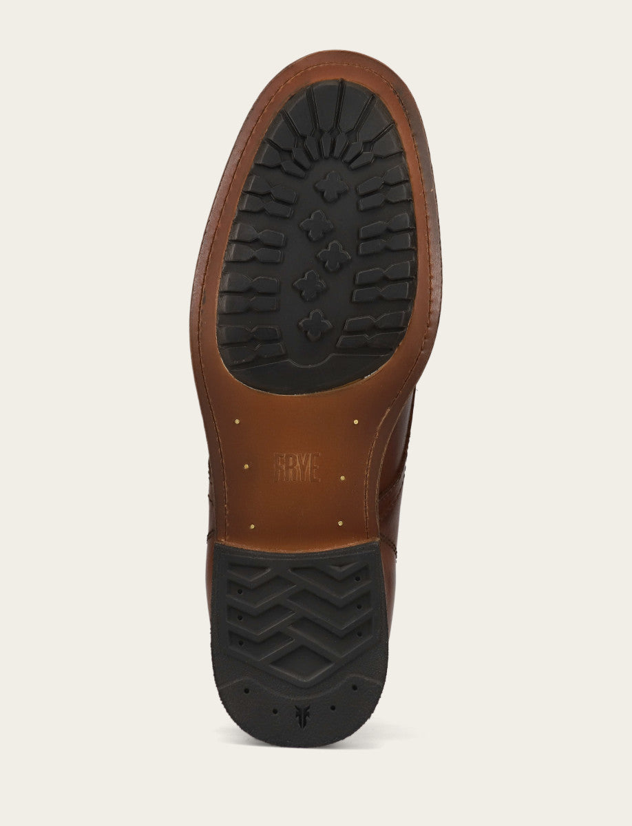 Men's Cognac Tyler Flex Lace Up Boots Frye On sale