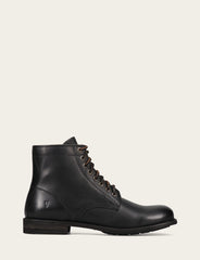 Men's Black Tyler Flex Lace Up Boots Frye For Sale