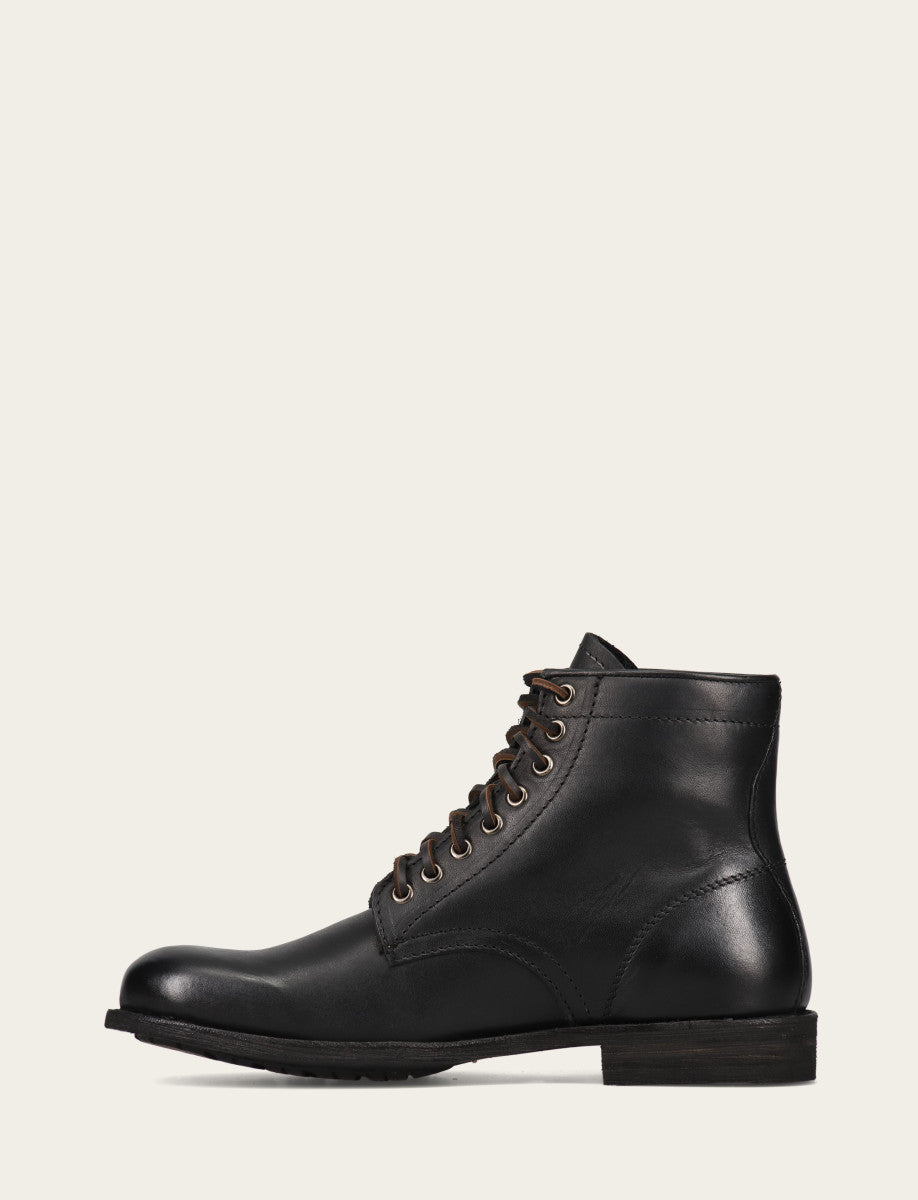 Men's Black Tyler Flex Lace Up Boots Frye For Sale
