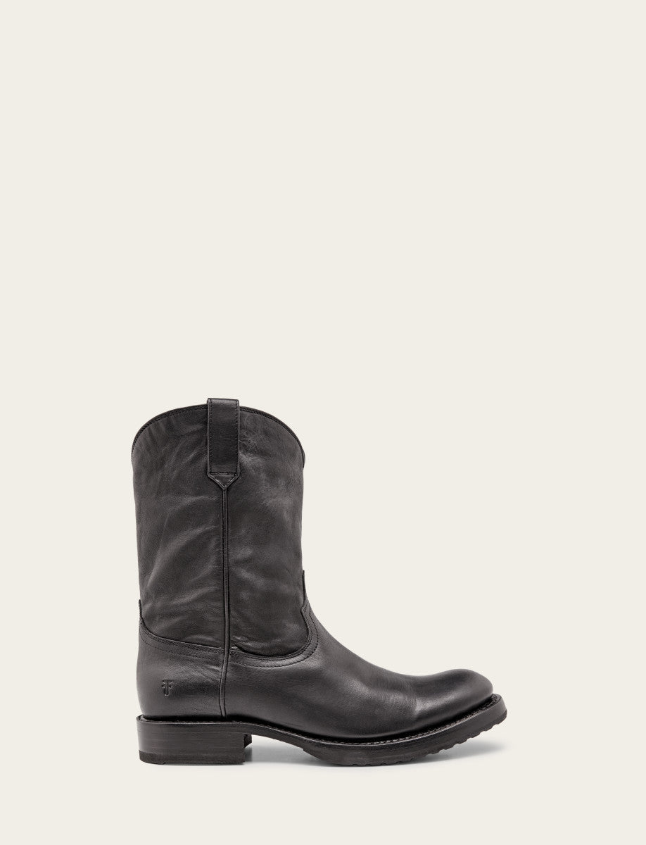 Men's Black Duke Roper Boots Frye us