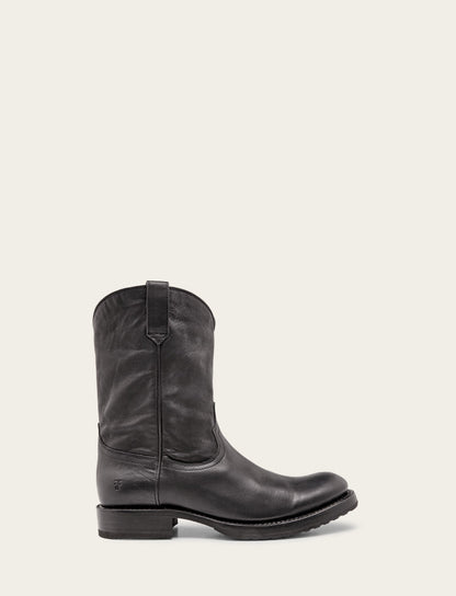 Men's Black Duke Roper Boots Frye us