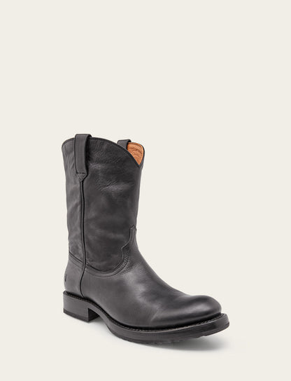 Men's Black Duke Roper Boots Frye us