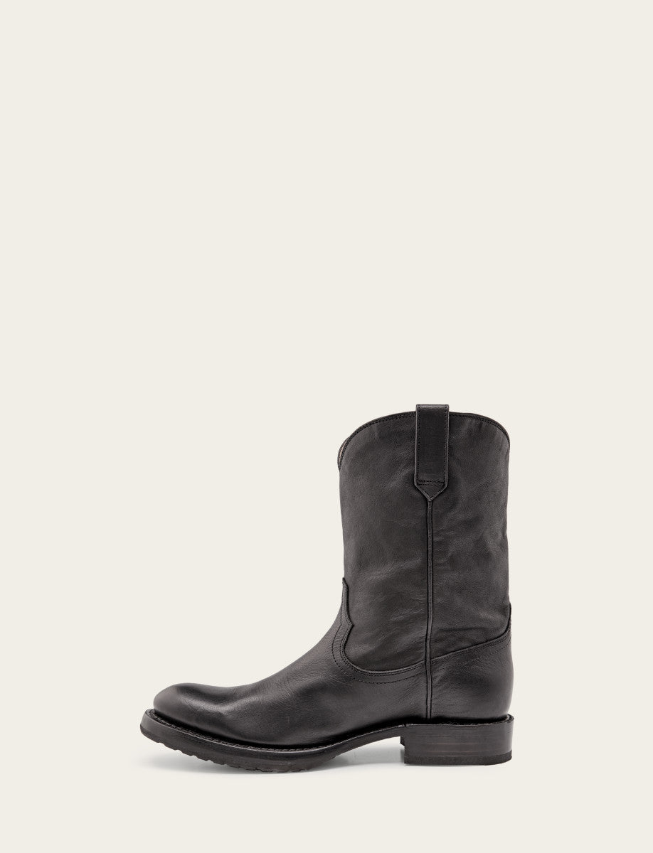 Men's Black Duke Roper Boots Frye us