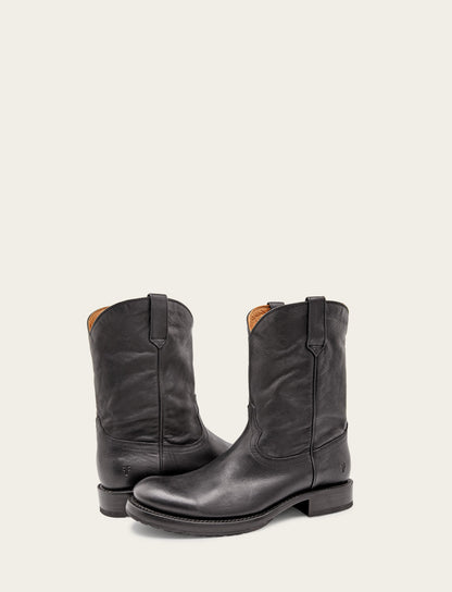 Men's Black Duke Roper Boots Frye us