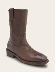 Men's Chocolate Nash Roper Western Boots Frye