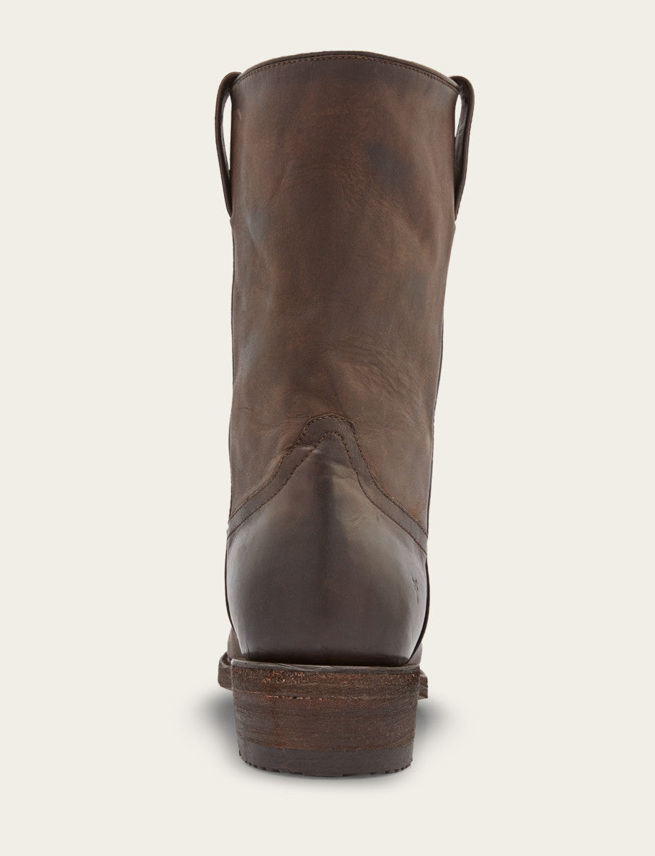 Men's Chocolate Nash Roper Western Boots Frye
