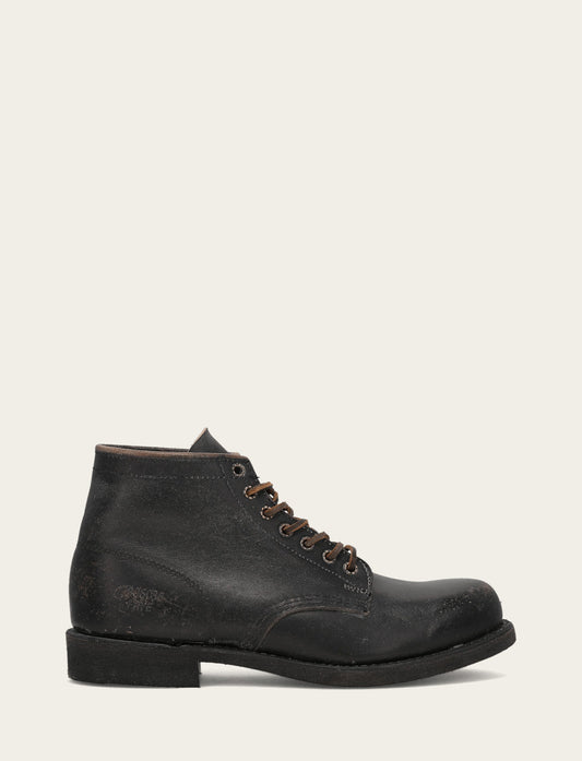 Men's Black Prison Boots Frye Discount