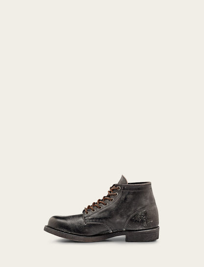 Men's Black Prison Boots Frye Discount