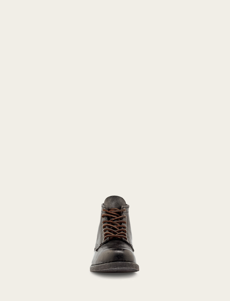Men's Black Prison Boots Frye Discount