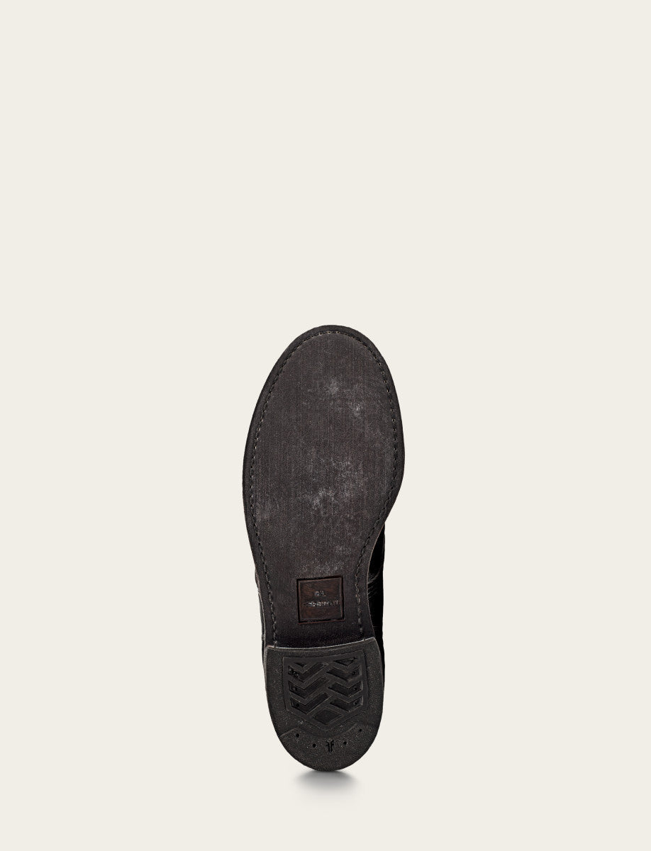 Men's Black Prison Boots Frye Discount