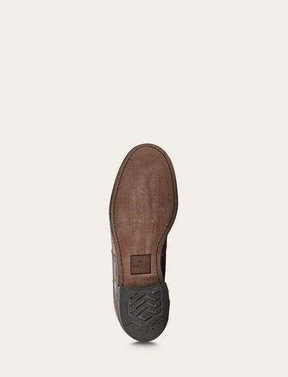 Men's Dark Brown Prison Boots Frye Sale