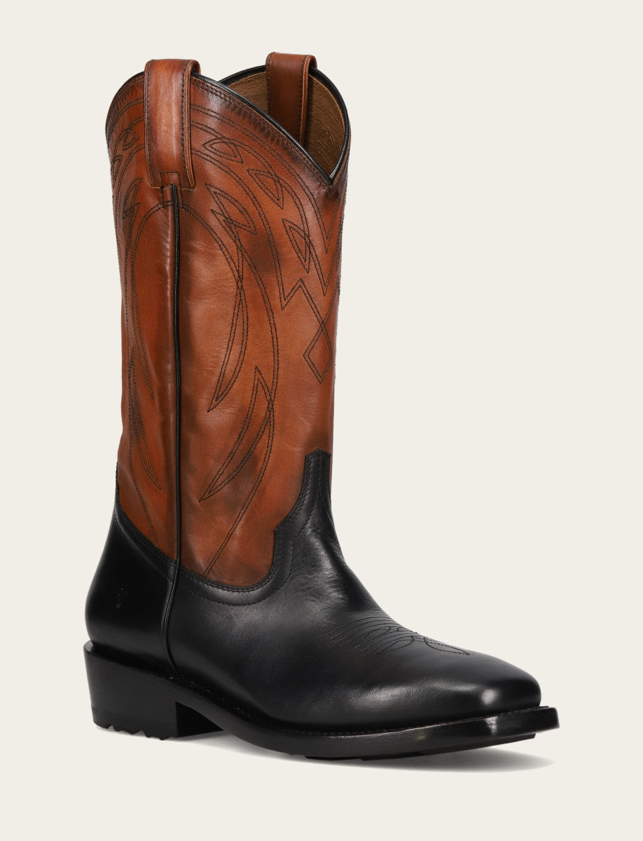 Men's Black Nash Deco Stitch Pull On Boots Frye On sale