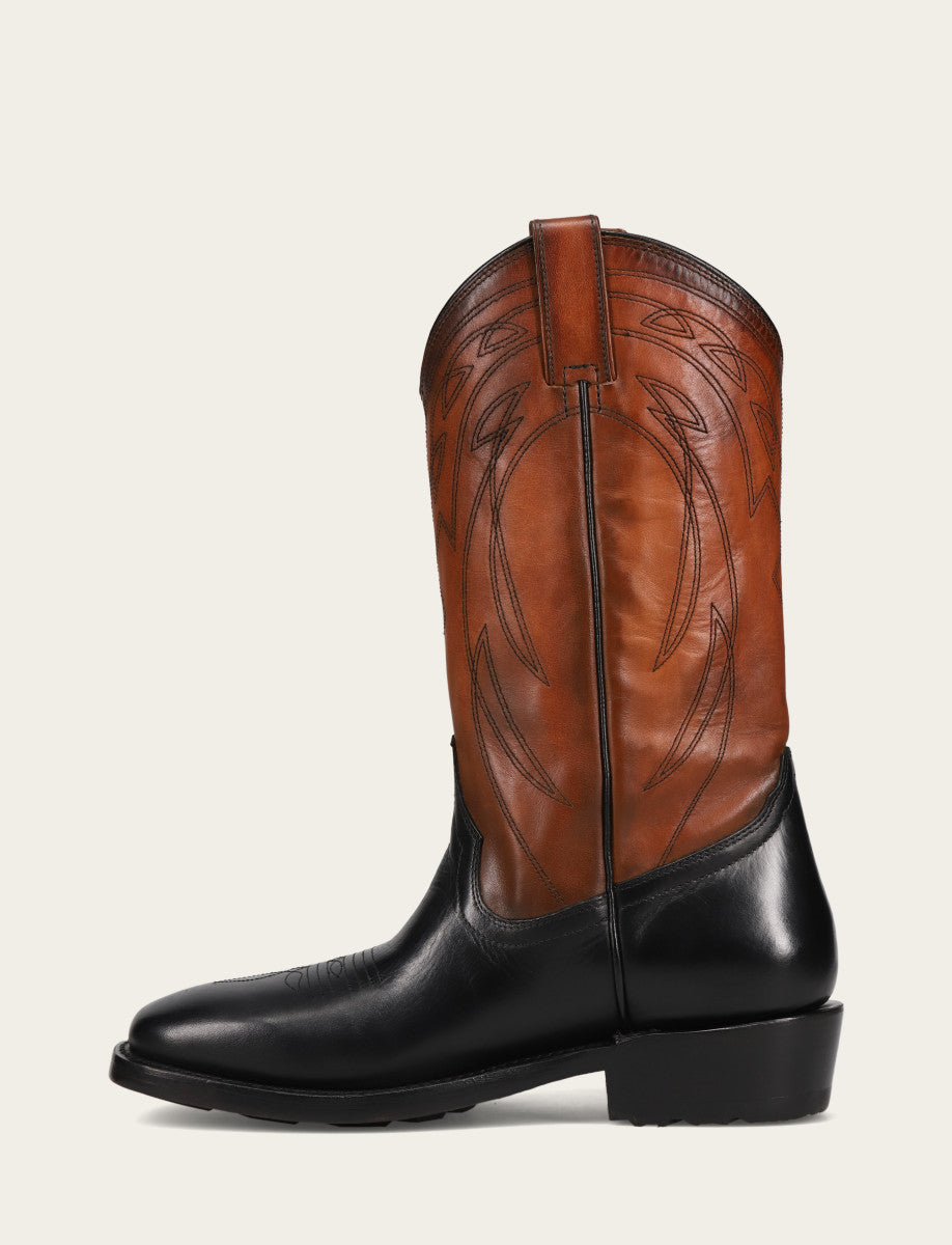 Men's Black Nash Deco Stitch Pull On Boots Frye On sale