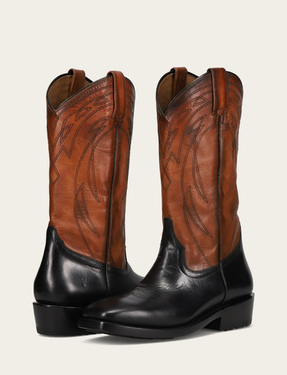 Men's Black Nash Deco Stitch Pull On Boots Frye On sale