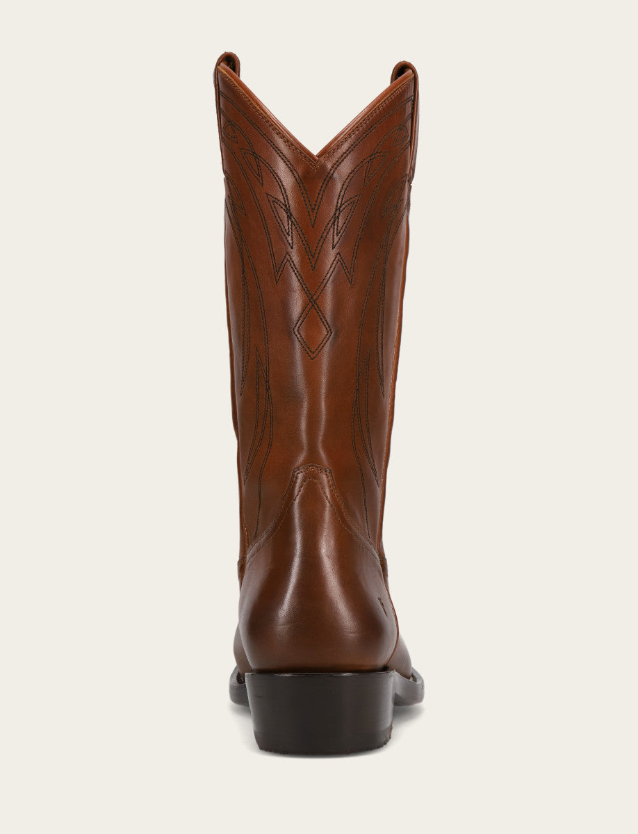 Men's Caramel Nash Deco Stitch Pull On Boots Frye For Sale