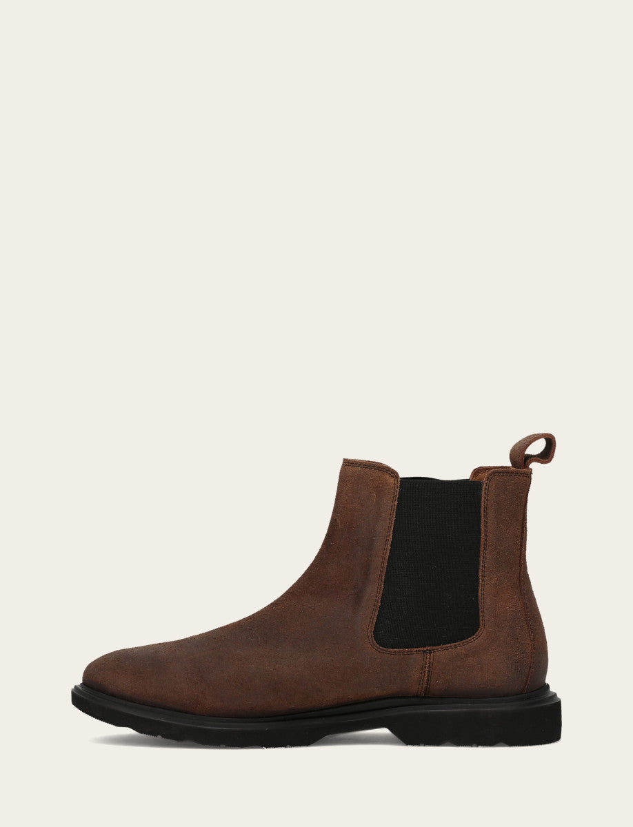 Men's Dark Walnut Connor Chelsea Boot Frye us
