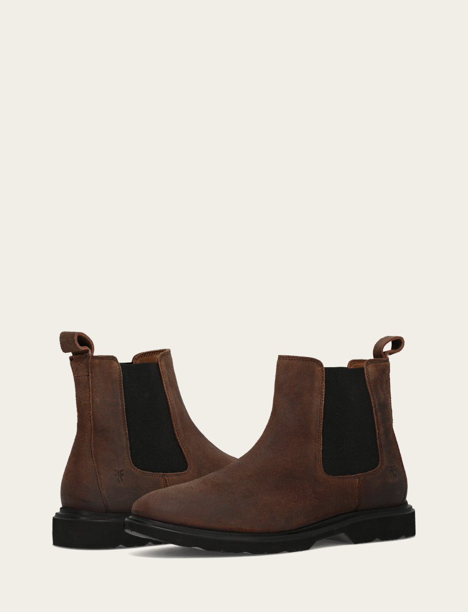Men's Dark Walnut Connor Chelsea Boot Frye us