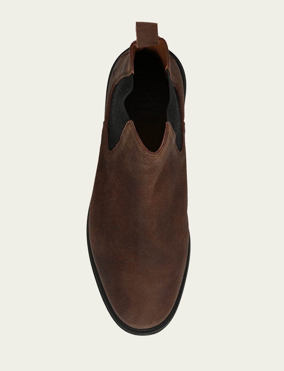 Men's Dark Walnut Connor Chelsea Boot Frye us