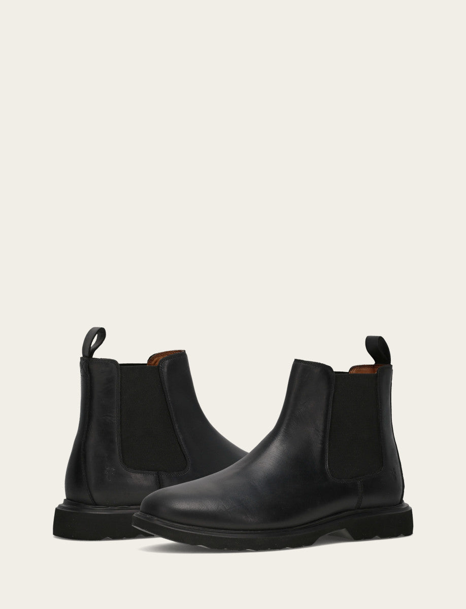 Men's Black Connor Chelsea Boot Frye USA