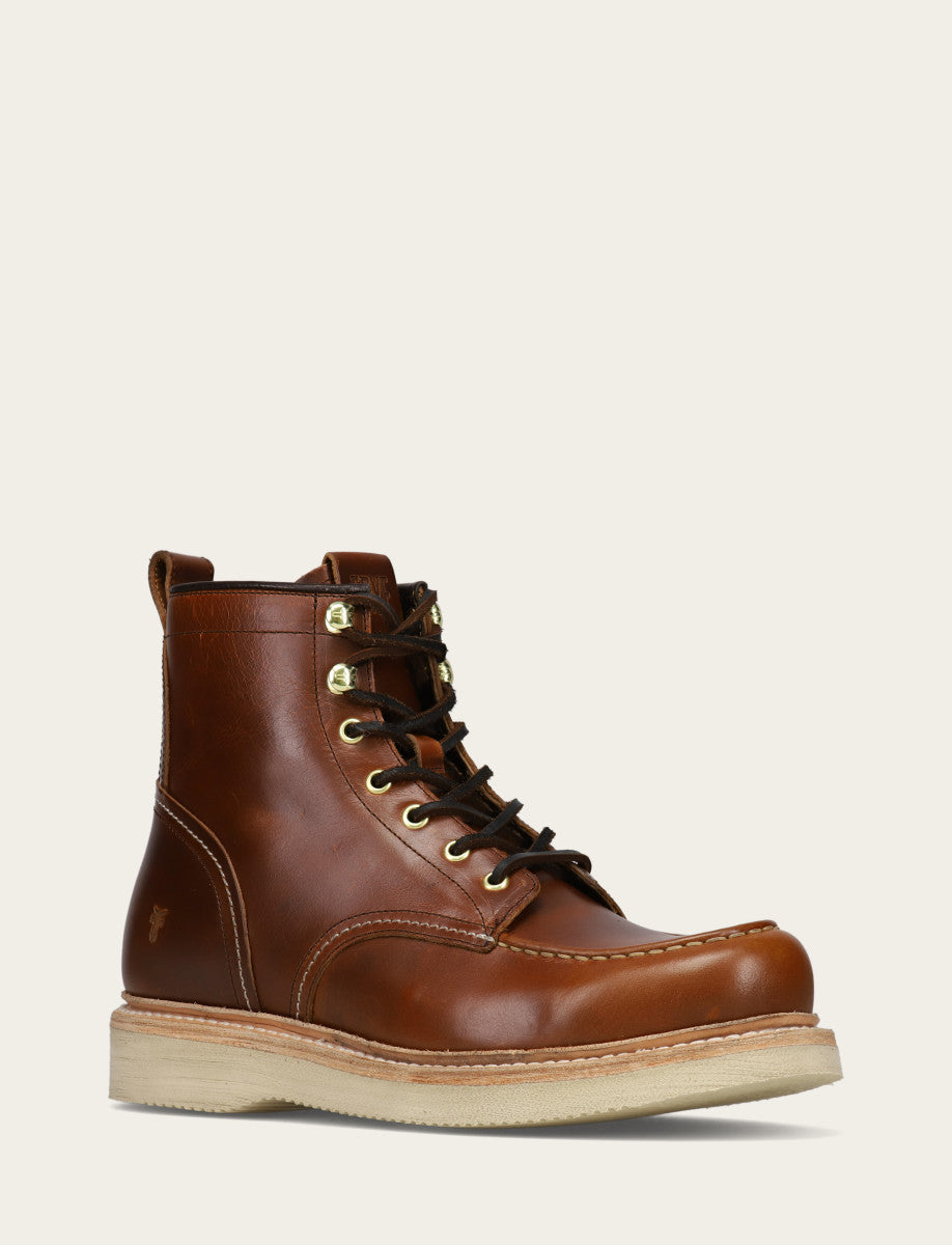 Men's Saddle Hudson Workboot Wedge Lace Ups Frye Online