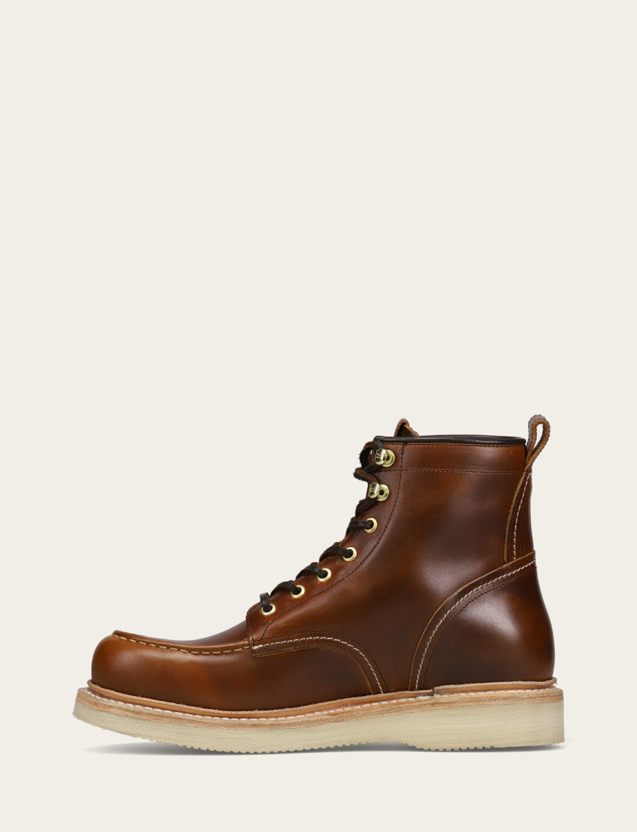 Men's Saddle Hudson Workboot Wedge Lace Ups Frye Online