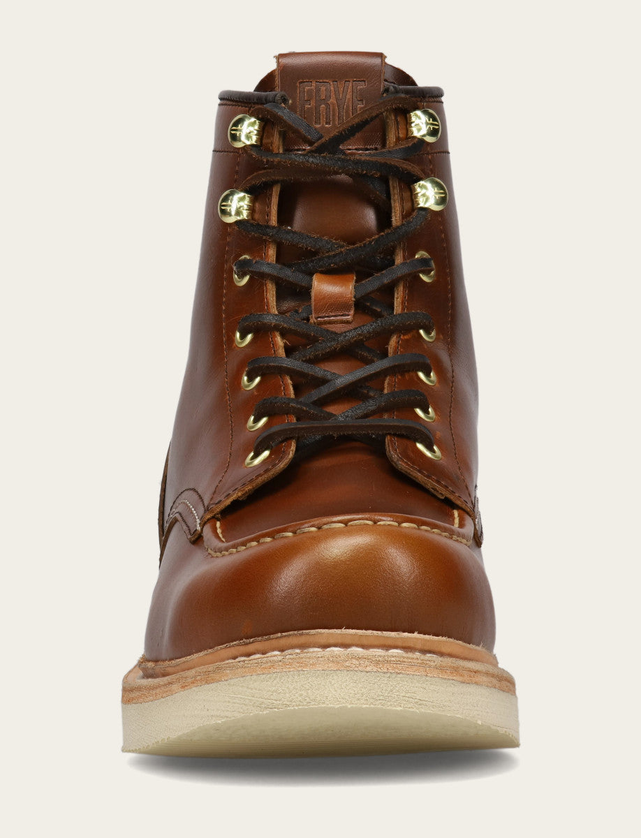 Men's Saddle Hudson Workboot Wedge Lace Ups Frye Online