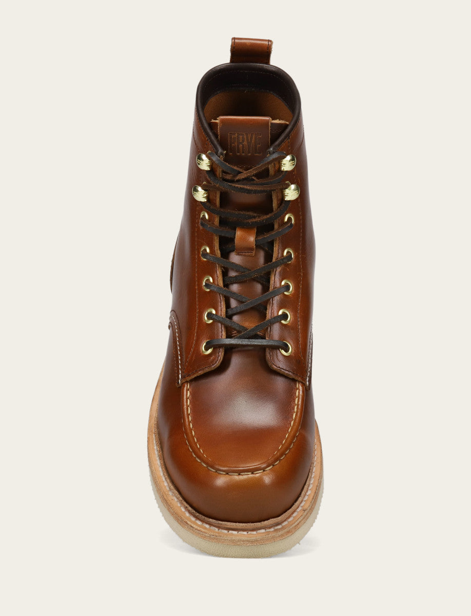 Men's Saddle Hudson Workboot Wedge Lace Ups Frye Online