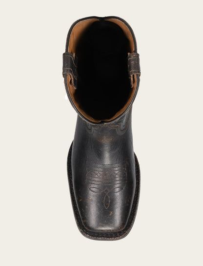 Men's Black Hauser Logo Stitch Boots Frye For Sale