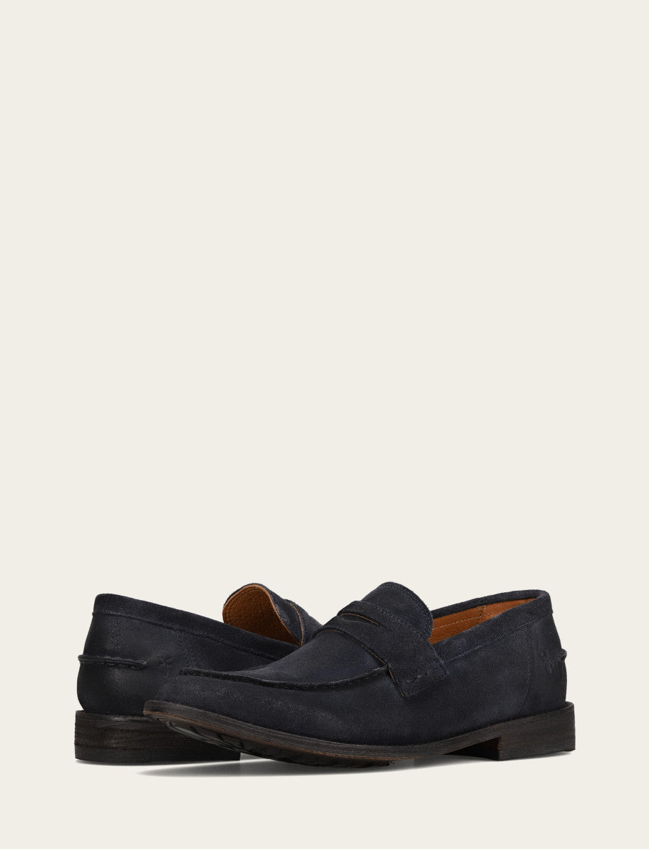 Men's Midnight Tyler Flex Penny Loafer Frye USA