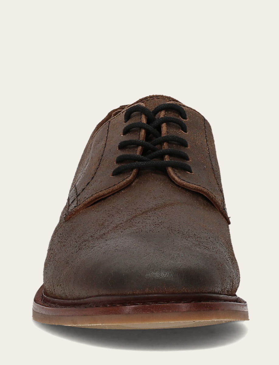 Men's Dark Walnut Paul Oxford Dress Shoes Frye