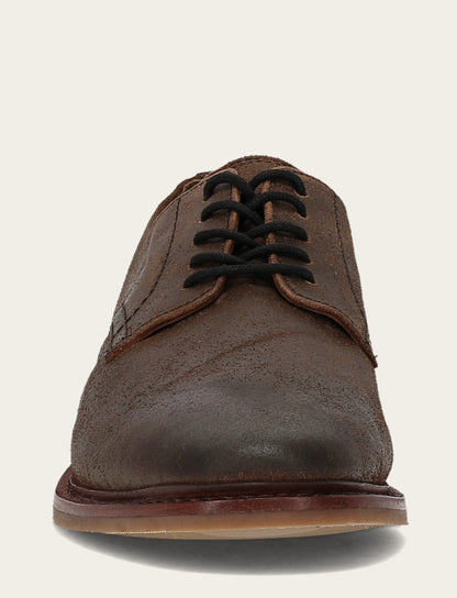 Men's Dark Walnut Paul Oxford Dress Shoes Frye
