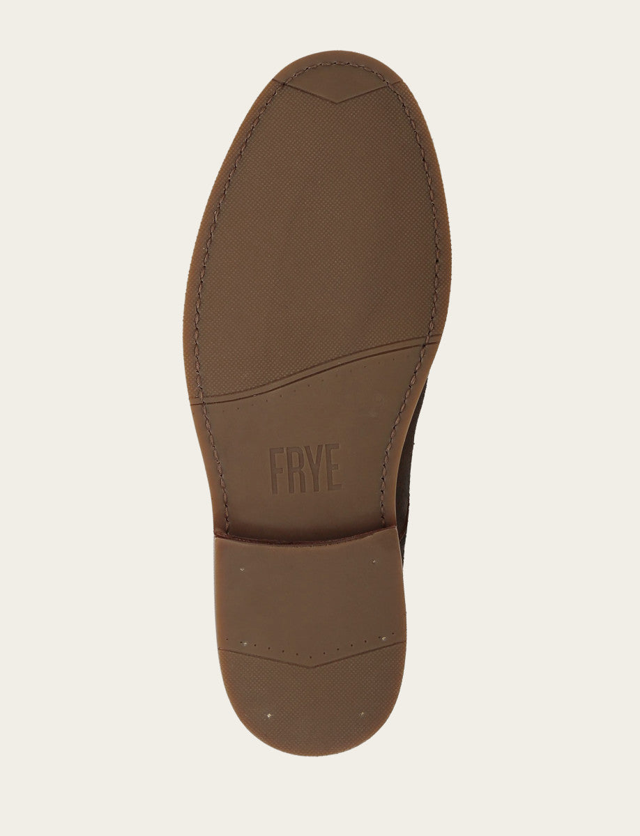 Men's Dark Walnut Paul Oxford Dress Shoes Frye