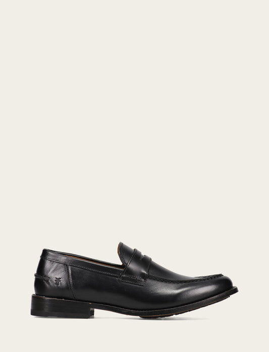 Men's Black Tyler Flex Penny Loafers Frye On sale