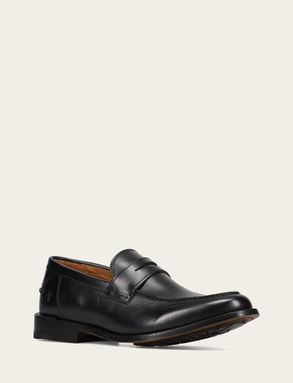 Men's Black Tyler Flex Penny Loafers Frye On sale