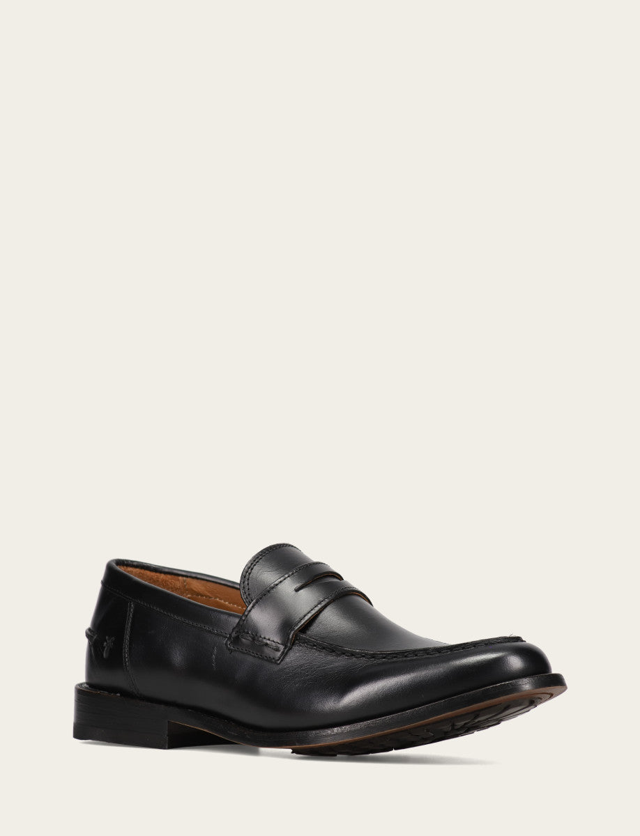Men's Black Tyler Flex Penny Loafers Frye On sale