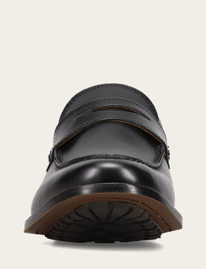 Men's Black Tyler Flex Penny Loafers Frye On sale