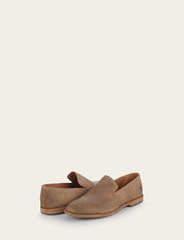 Men's Ash Waxed Suede Chris Venetian Loafers Frye For Sale