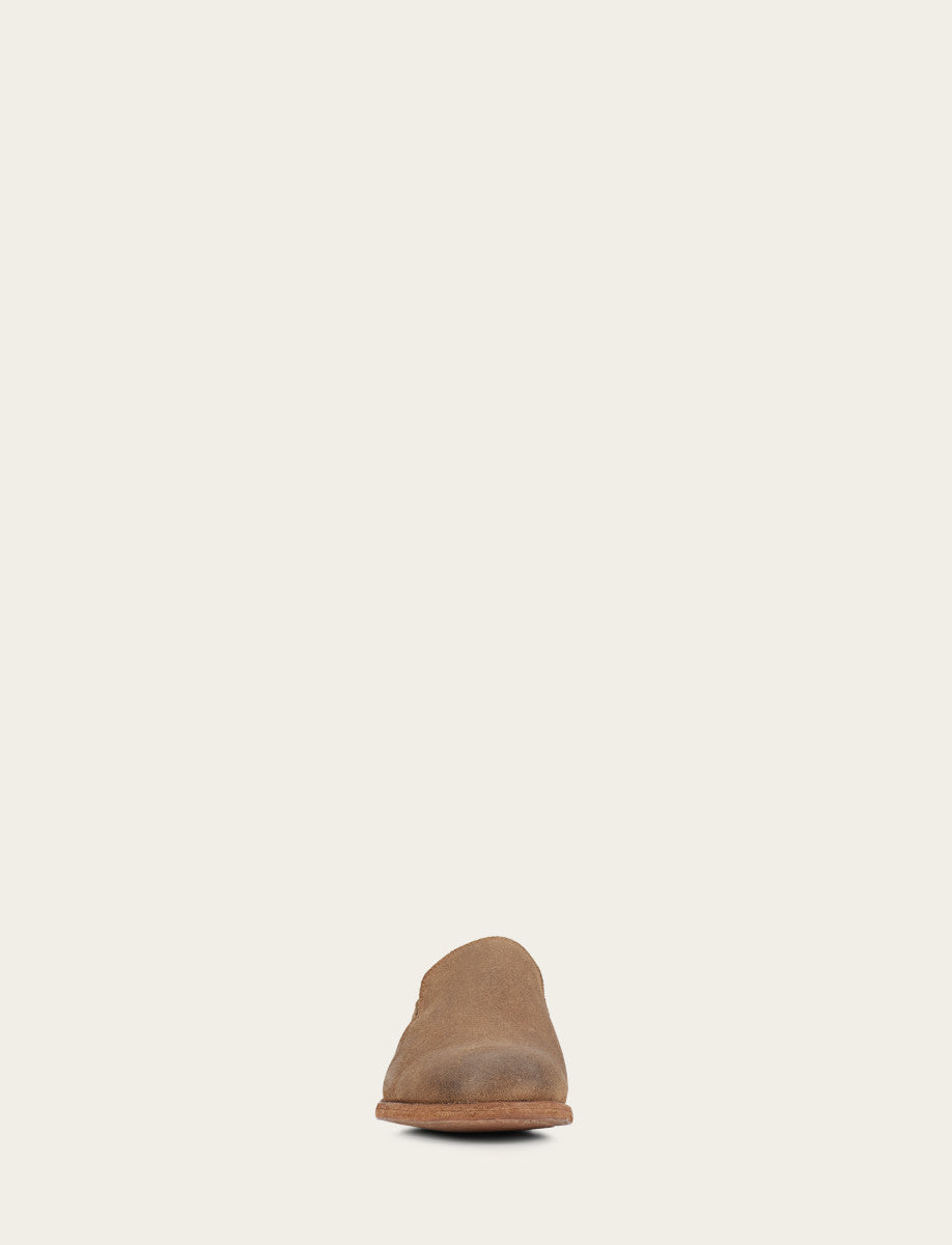 Men's Ash Waxed Suede Chris Venetian Loafers Frye For Sale