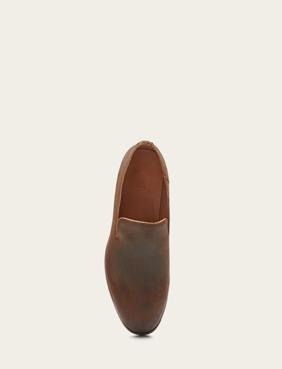 Men's Ginger Suede Chris Venetian Loafers Frye Outlet
