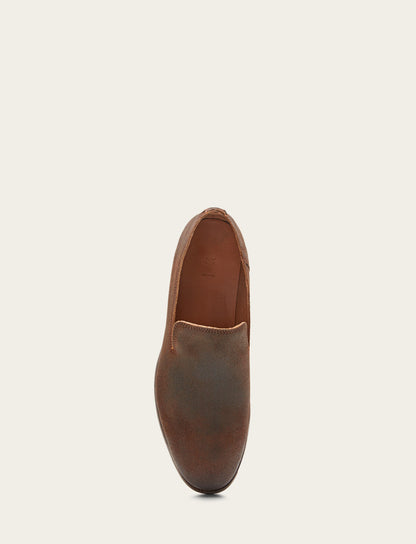 Men's Ginger Suede Chris Venetian Loafers Frye Outlet